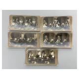 'Country Cousin Reuben' Stereoview 5 Card Set