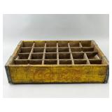 Wooden Coca-Cola Bottle Crate with Dividers