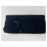 Black Velvet Clutch with Accessories