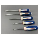 Lenox Screwdrivers with Blue Handles