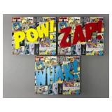 Three Comic-Style Wall Plaques