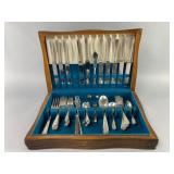 Silverplate and Stainless Flatware Set