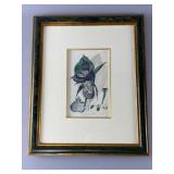 Framed Botanical Engraving by F.D. Smith