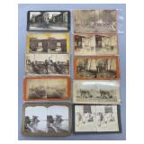 10 Early Unknown Authors/Locations Stereoviews
