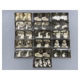 H. C. White Co. Adult Children Humorous Stereoview