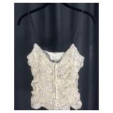 Studio Y Lace Camisole in Cream and Black