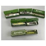 Remington Knives in Original Boxes, 6 Total