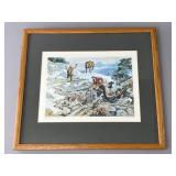 Charles M. Russell 'The Price of His Hide' Print