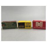 Remington, Speer, Hornady Ammo Boxes & Bullets