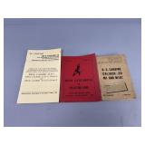 3 Military M1 Carbine Manuals