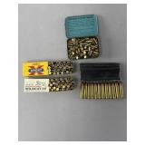 3 Boxes .22 Ammo, M1 Clip & .30 Carbine Rounds