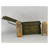 3' Dyer Pattern Civil War Cannon Shell w/ Box