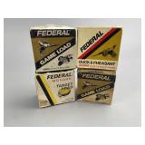 Federal 20ga Ammo: 1 Sealed + Used/Empty Boxes