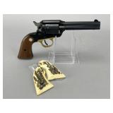 Ruger Bearcat .22 LR Revolver w/Stag Grips