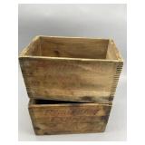 Remington Wooden Ammo Crates: 12GA & 16GA