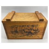 Evans Series IV Wooden Ammunition Crate, 1995