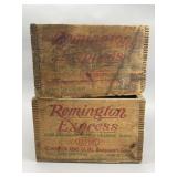 2 Remington 12ga Ammo Crates