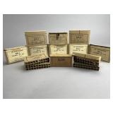 .30 Caliber Ammo - 12 Ball, 1 Blank - 13 Boxes