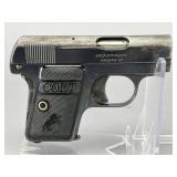 Colt Vest Pocket .25 ACP Pistol, 2-Inch Barrel