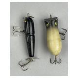 Early/Mid-1900s Shakespeare Fishing Lures Pair
