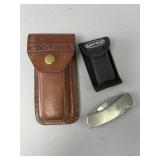 Case XX & Sheffield Utility Knives w/ Sheathes