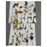 30 Vintage Foreign Fishing Lures w/ Markings