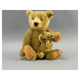 Steiff Teddy Bears, Mohair, 12' & 6' Tall