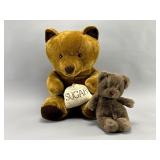 Vintage Plush Teddy Bears: Ace and Russ Berrie