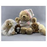 Plush Animal Lot - Heart to Heart Bear & More