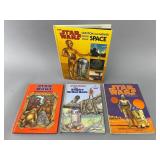 Lot of 4 Star Wars Books incl. Pop-Ups