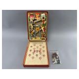 Spear's Comical Tivoli Game w/ Marbles