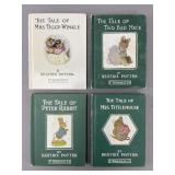 Beatrix Potter Children's Book Set (4 Titles)