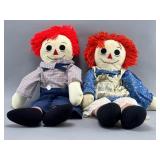 Vintage 36 in. Raggedy Ann & Andy Pair
