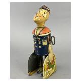 Pop Eye Tin Sailor Wind-Up Toy, 8 Inches