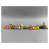 Lot of 18 Disney-Themed Character Vehicles