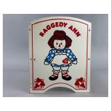 Raggedy Ann Wooden Doll Cradle