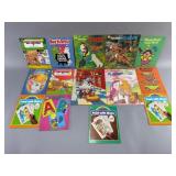 14 Vintage Coloring & Activity Books