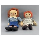 Raggedy Ann & Andy Knickerbocker Dolls Set