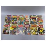 Lot of 12 Marvel & DC Comics, 1970s-80s