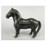 Cast Iron 'Beauty' Horse Bank