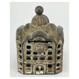 Vintage Cast Iron Mechanical 'Bank' Penny Bank