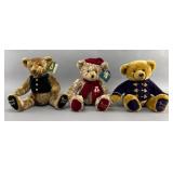Harrods Collectible Bears Set: 1849, 1999, 2000