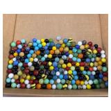 Group of 100 Assorted Colorful Marbles