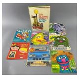 Sesame Street & Vintage Kid's Book Collection