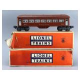 Lionel Pullman & Observation Train Cars
