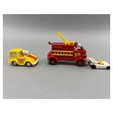 3 Aviva Peanuts Vehicles: Snoopy/Woodstock