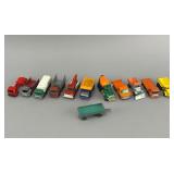 12 Vintage Die-Cast Toy Vehicles