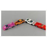 Hot Wheels Diecast Model Cars - Set of Four