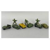 Military Toy Vehicles and Figures Lot