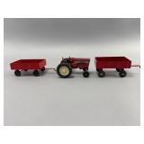 Ertl Tractor & Trailers Set, 1971 Diecast